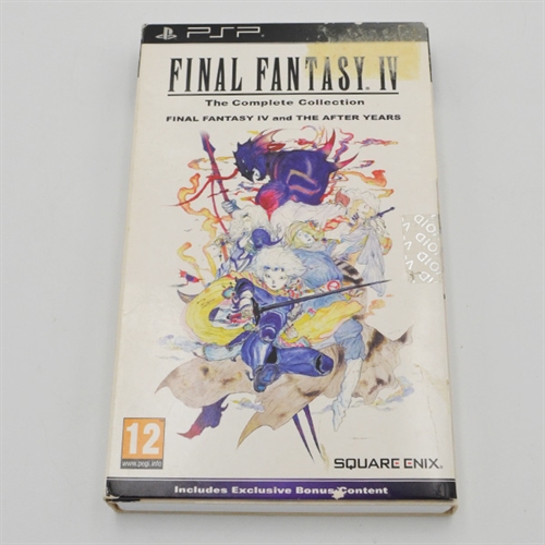 Final Fantasy IV The Complete Collection - PSP (B Grade) (Genbrug)